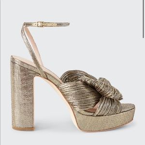 Loeffler Randall Natalia Heels Gold